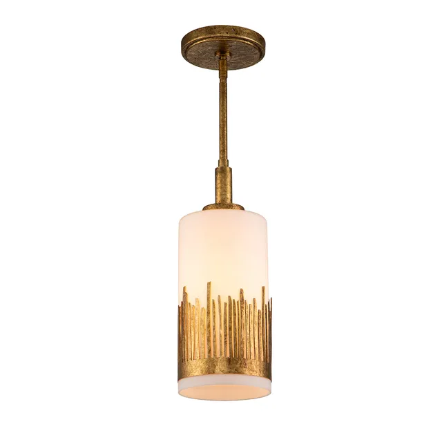 Gilded Nola Sawgrass Mini závěsné svítídlo zlatá