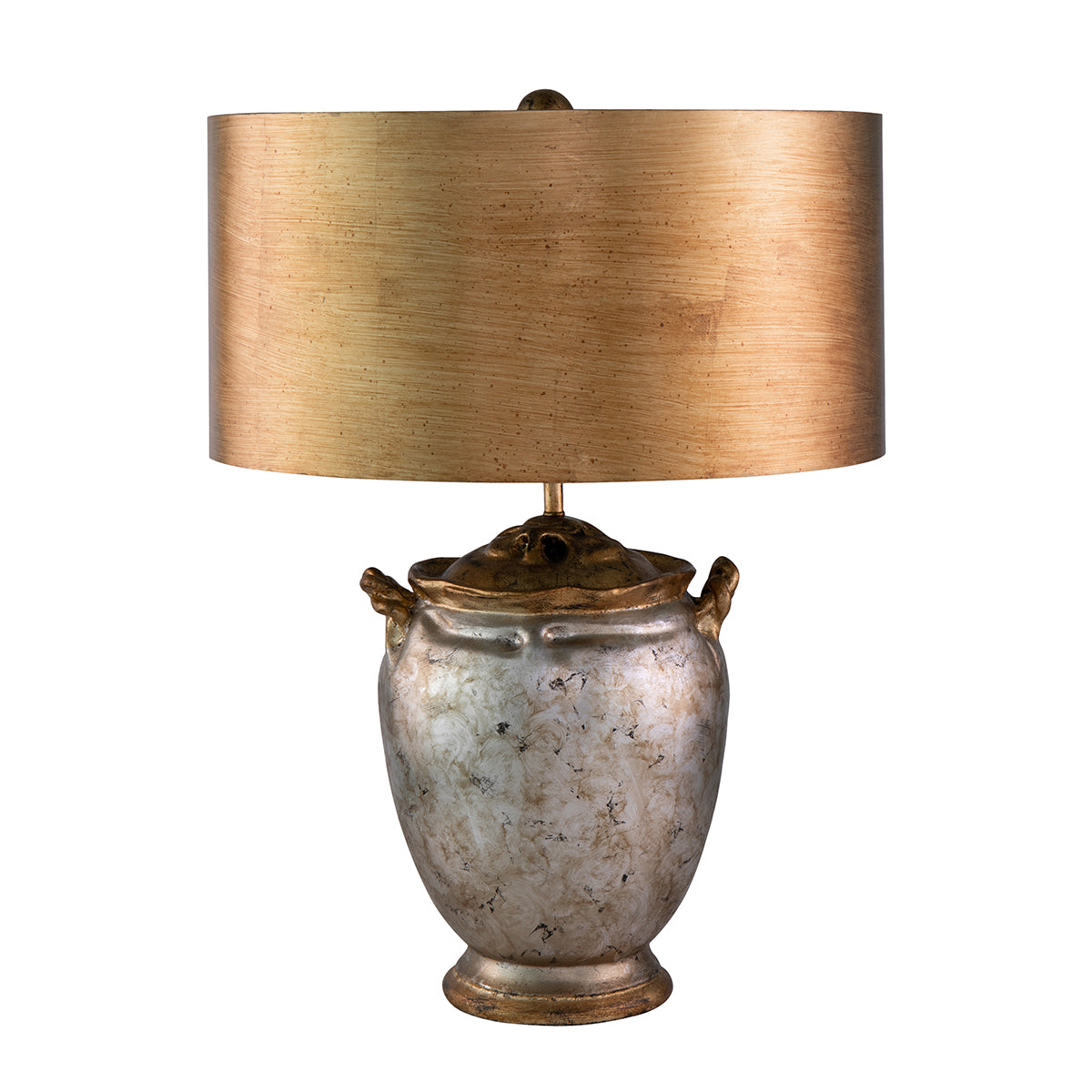 Gilded Nola Jackson stolní lampa zlatá se stříbrnou