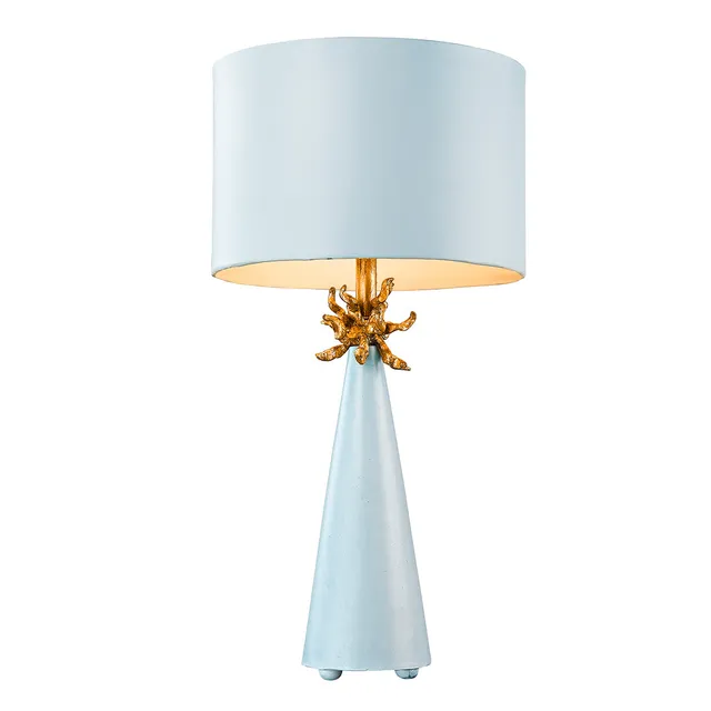 Gilded Nola Neo stolní lampa modrá 30,5"