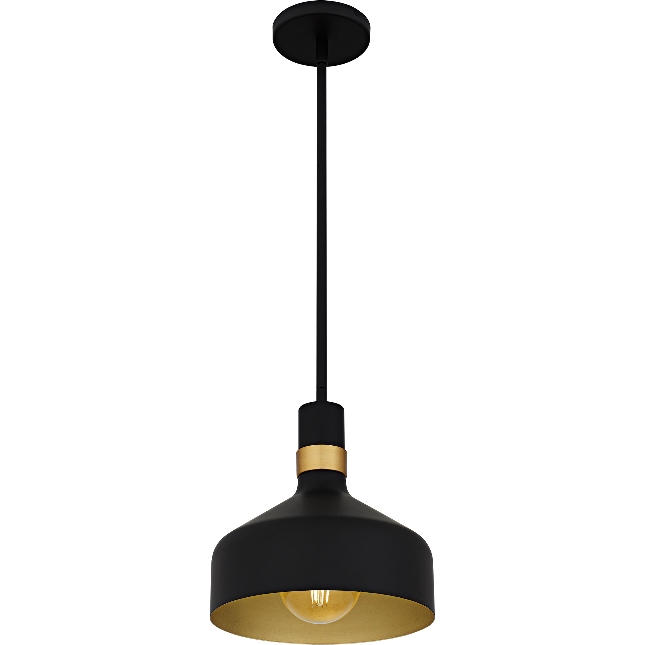 Quoizel Arbor Mini závěsné svítidlo matná černá kovové