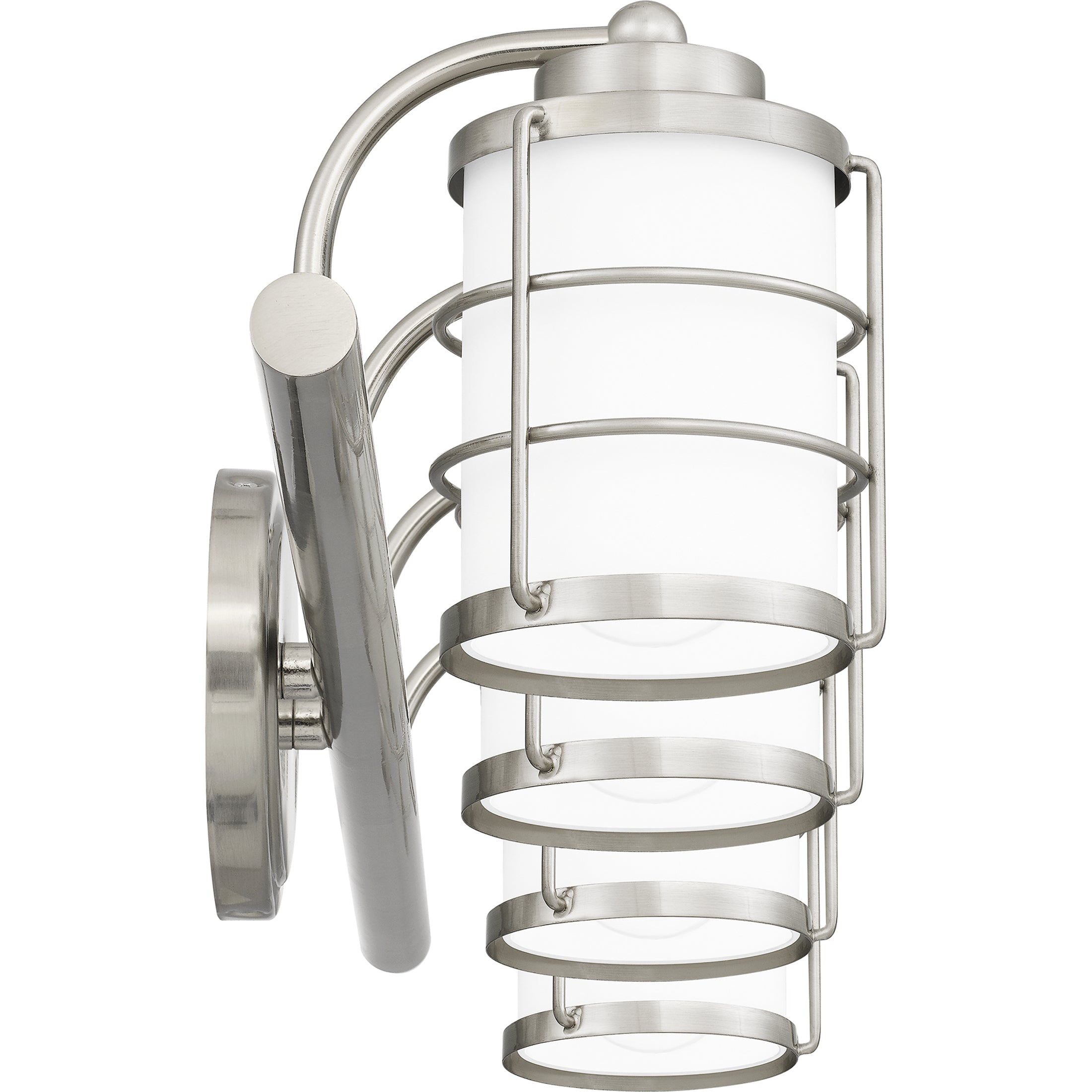 Quoizel Hazlett koupelnové svítídlo 3-světelné brushed nickel