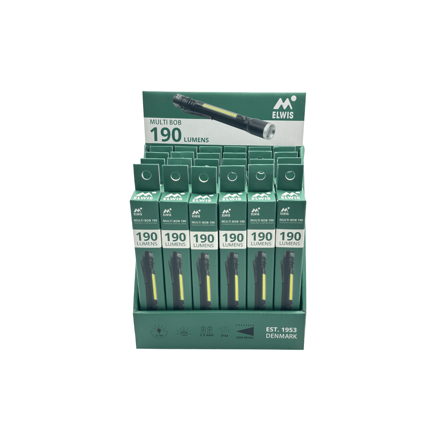 Elwis Multi Bob 190 LED svítilna 190 lm na 2× AAA