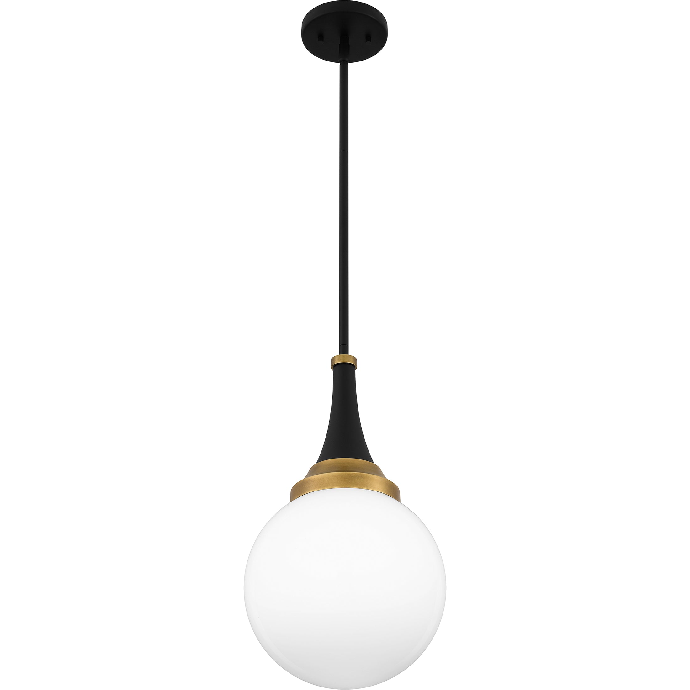 Quoizel Arlo Pendant závěsné svítidlo matná černá opál