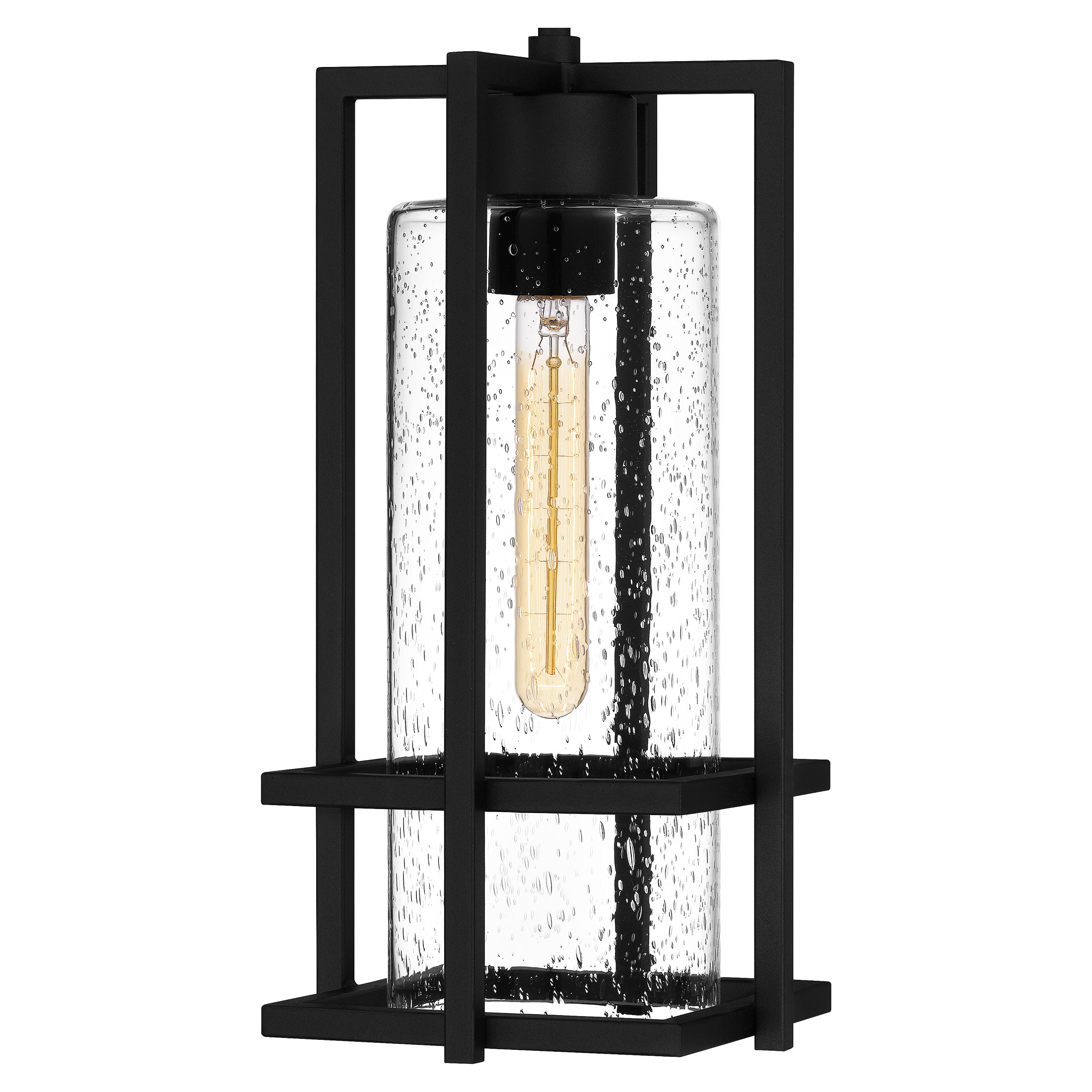 Quoizel Damien venkovní závěsná lampa earth black