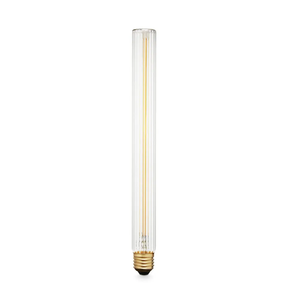 DESIGN BY US Tube Bulb 300 Plissé LED žárovka stmívatelná