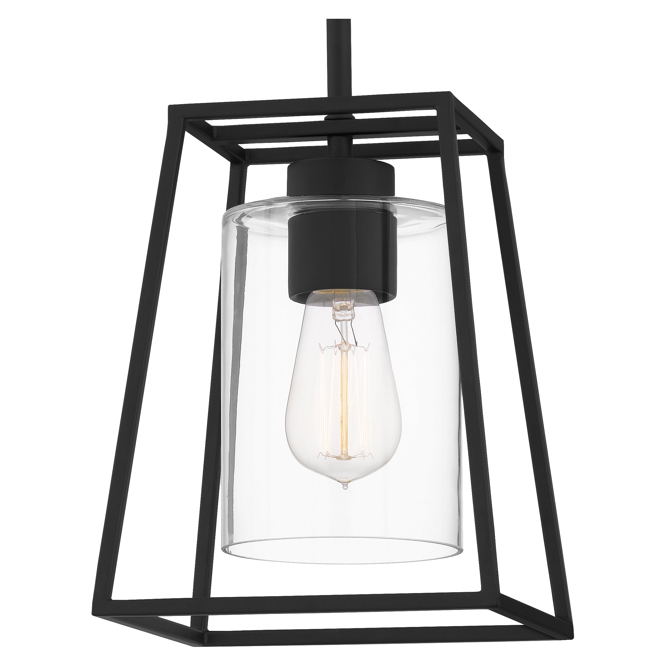 Quoizel Prescott Mini Pendant závěsné svítidlo černé