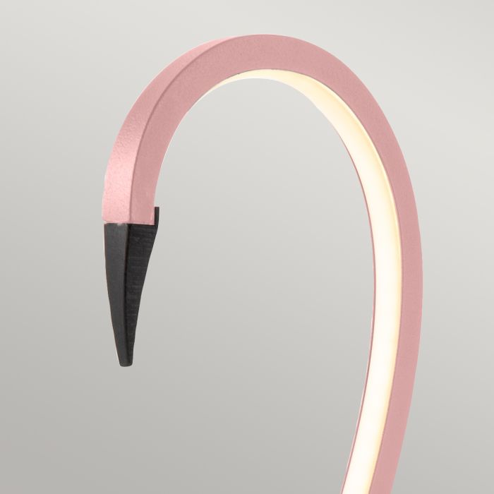 Gilded Nola Flamingo LED stolní lampa růžová