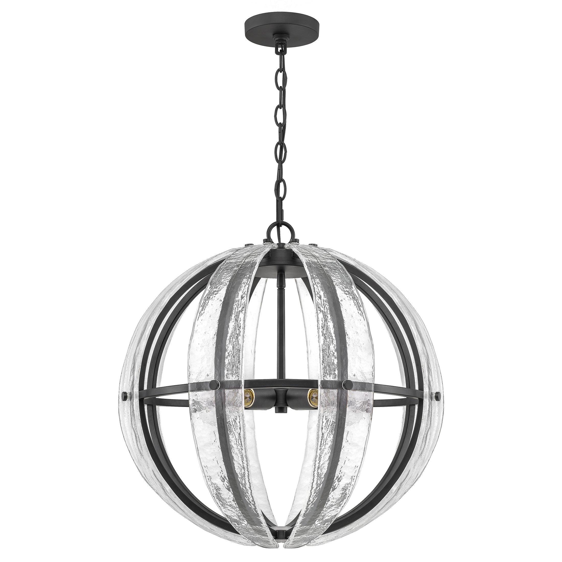 Quoizel Dre Pendant závěsné svítídlo matte black kov