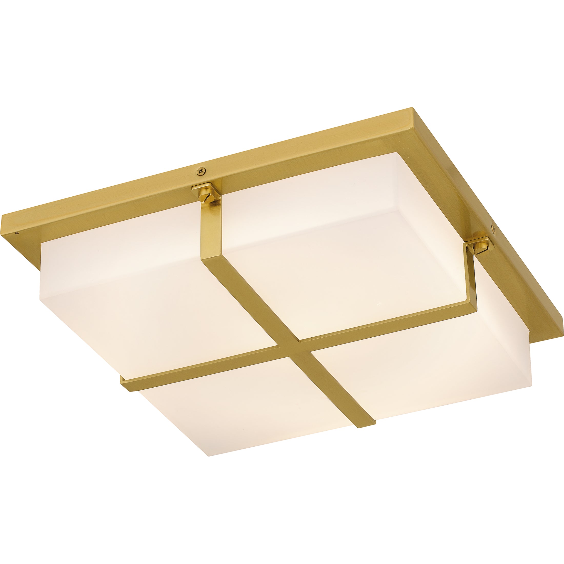 Quoizel Armstrong Flush Mount stropní svítídlo matná černá LED