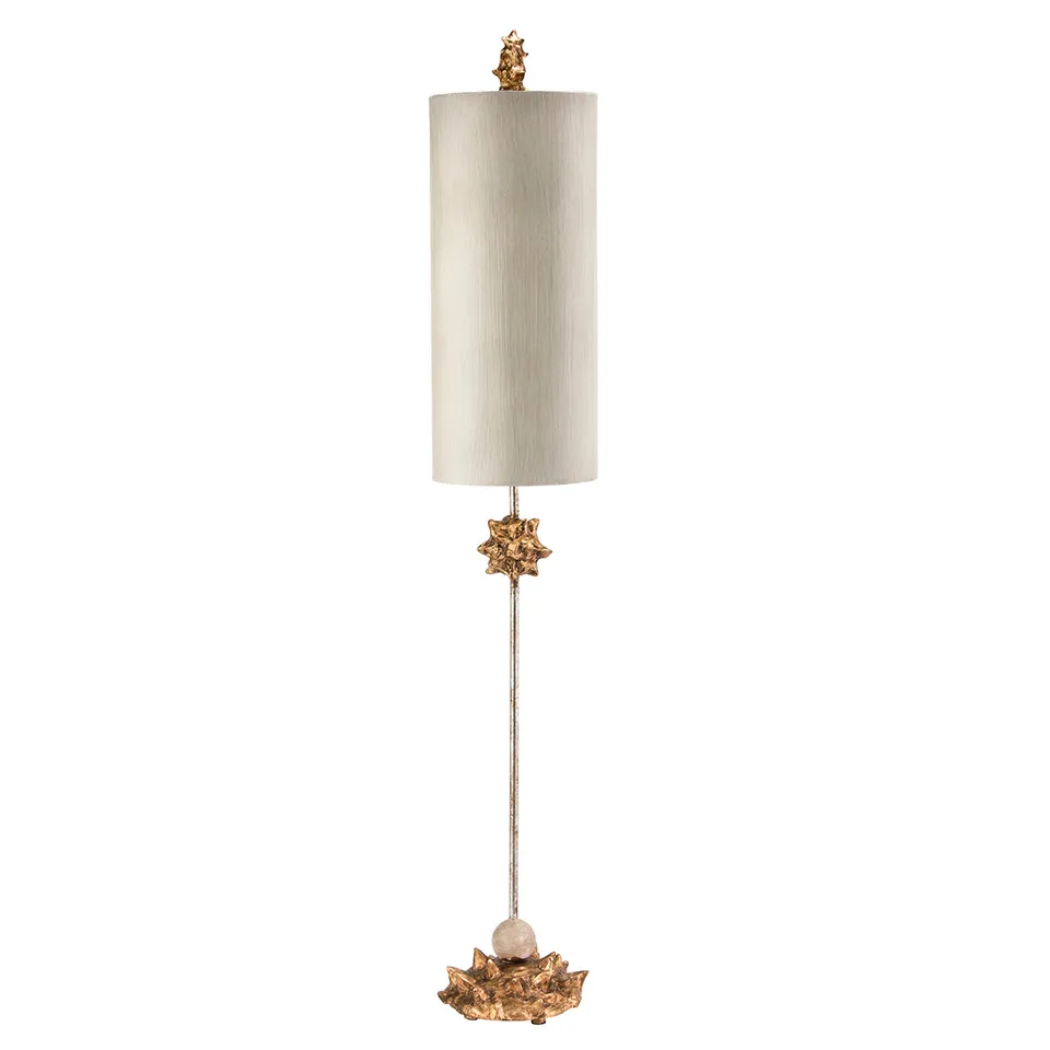 Gilded Nola Nettle stolní lampa zlatá pergamen