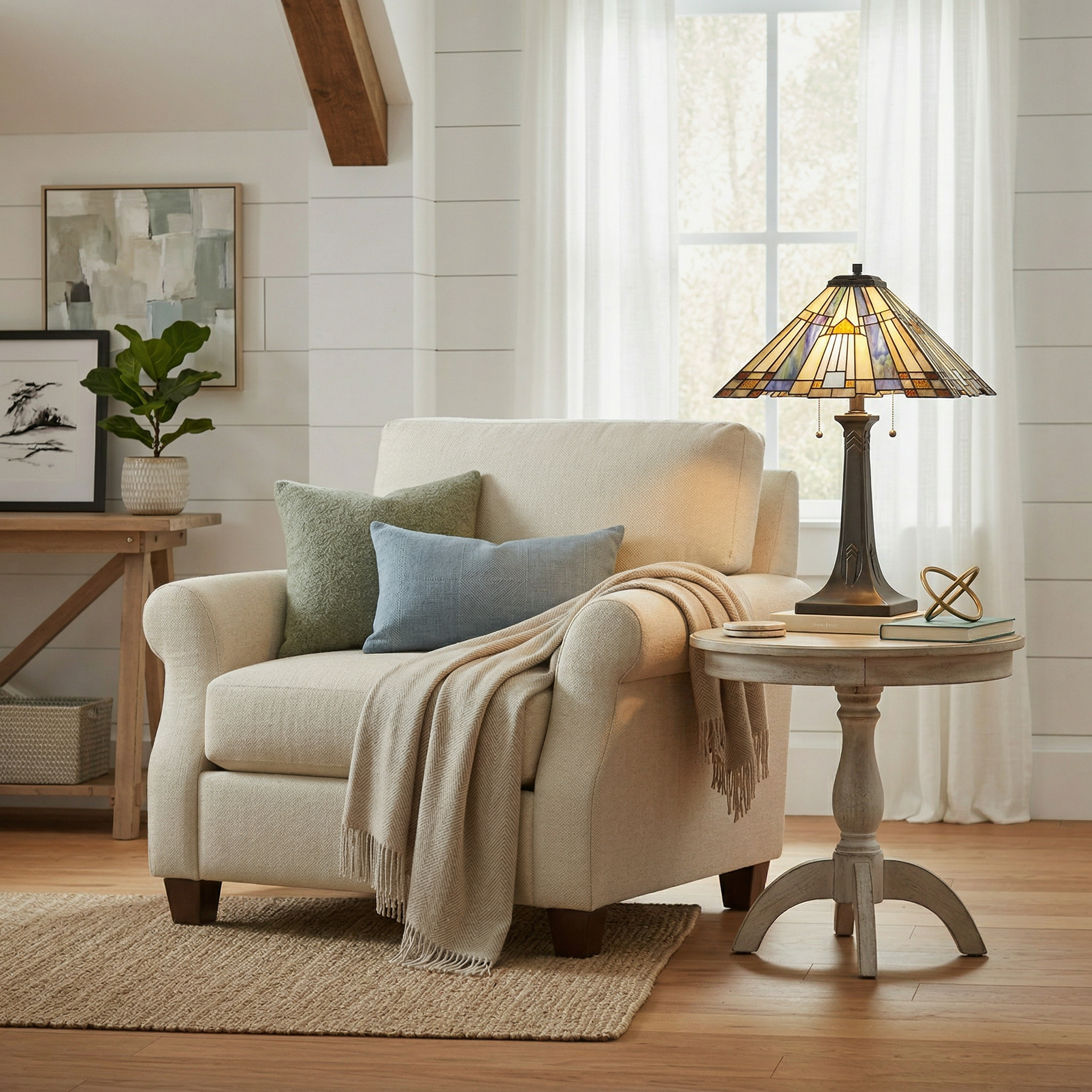 Quoizel Inglenook Table Lamp stolní lampa Valiant Bronze