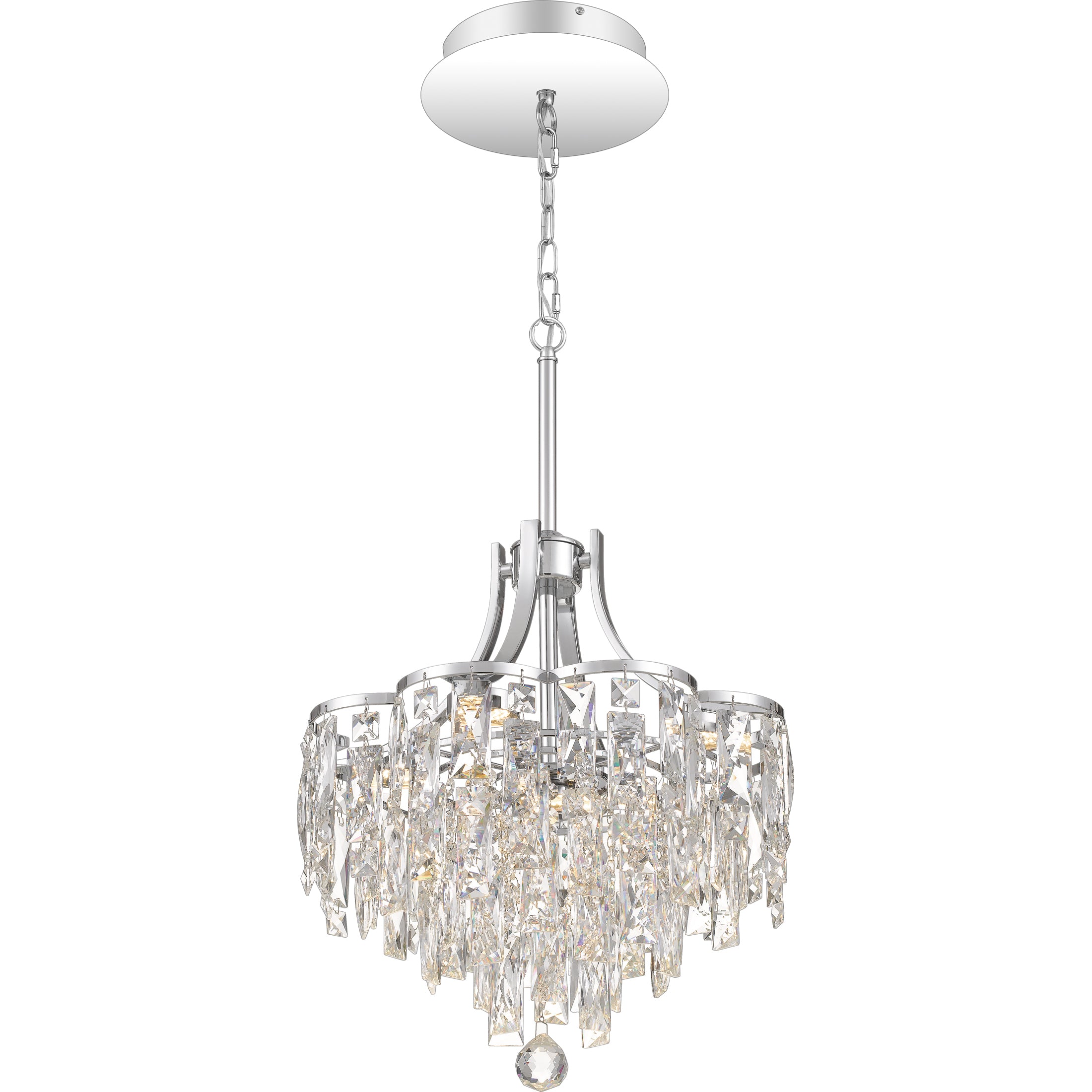 Quoizel Bravado závěsné svítídlo Polished Chrome