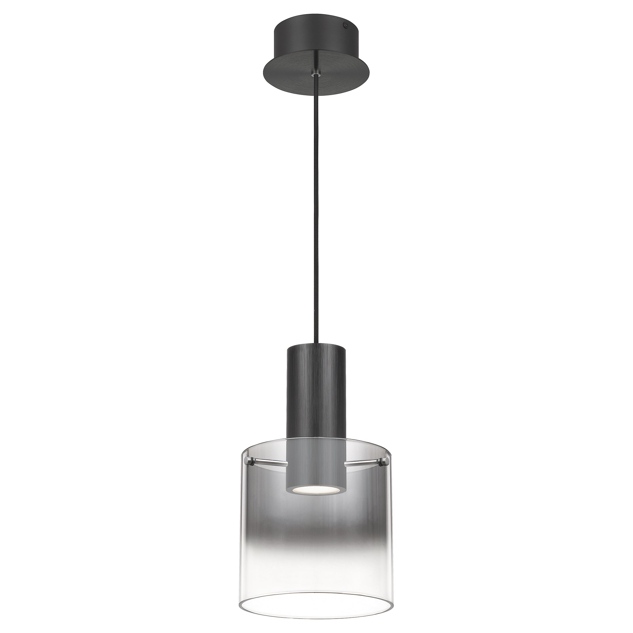 Quoizel Kilmer mini závěsné světlo earth black