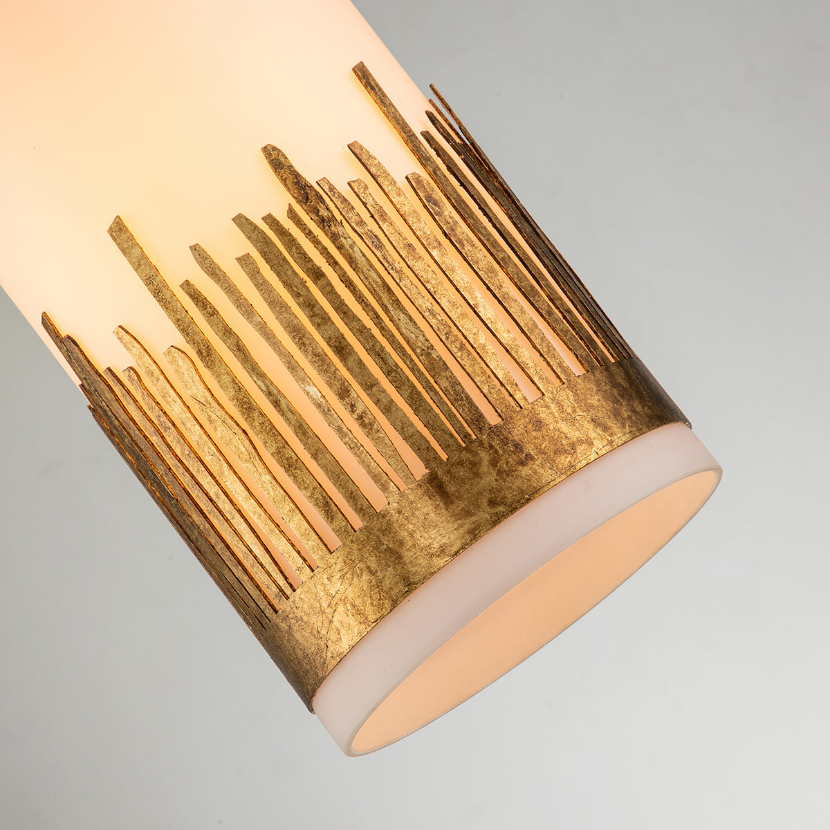 Gilded Nola Sawgrass Mini závěsné svítídlo zlatá