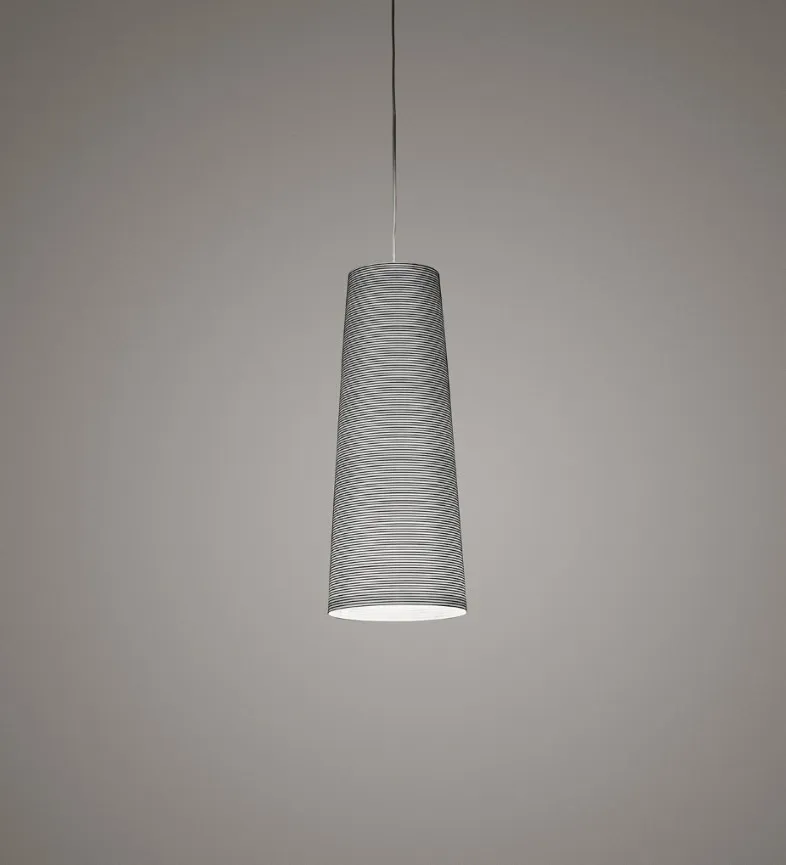 Foscarini Tite 2 závěsná lampa černá