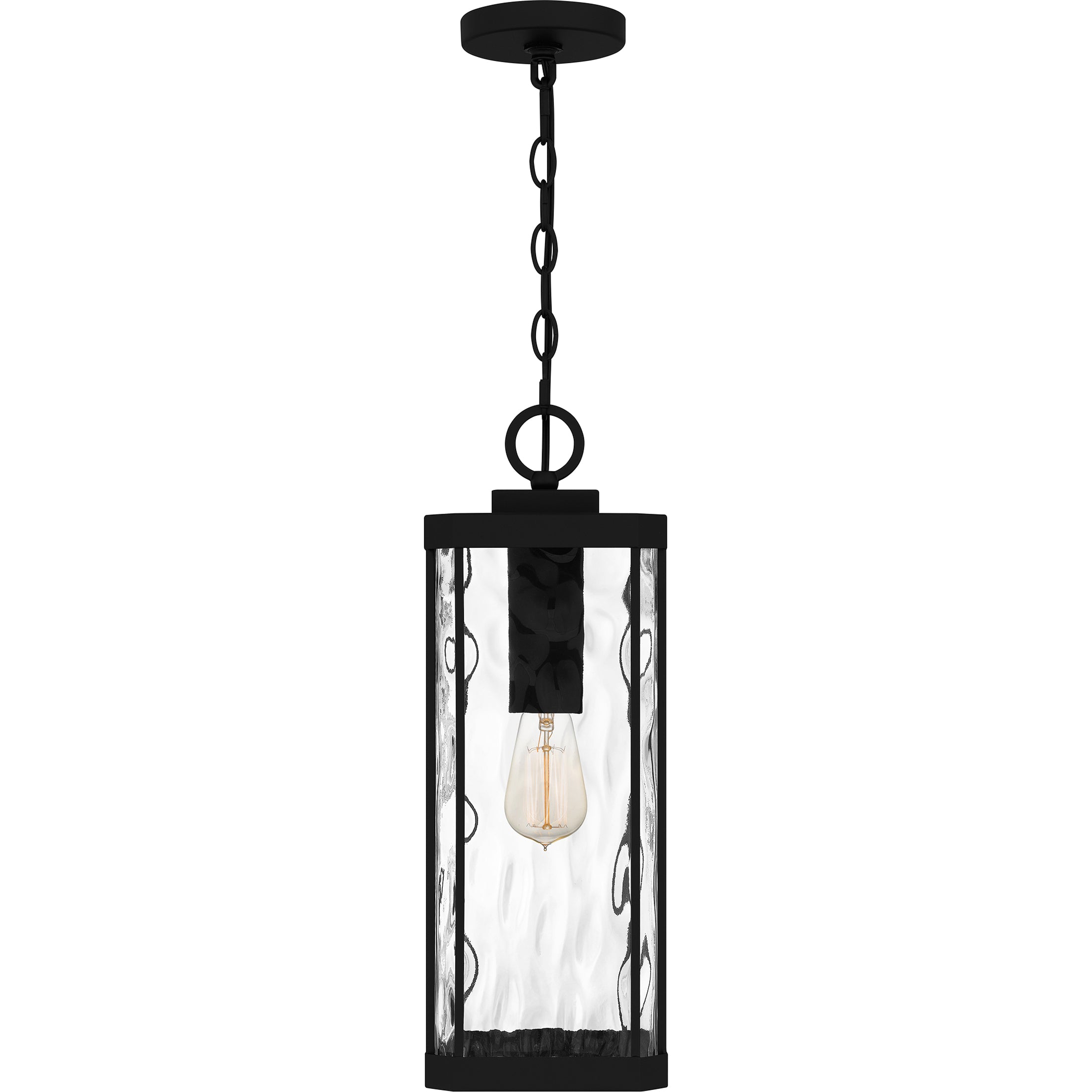 Quoizel Balchier venkovní závěsná lampa černá