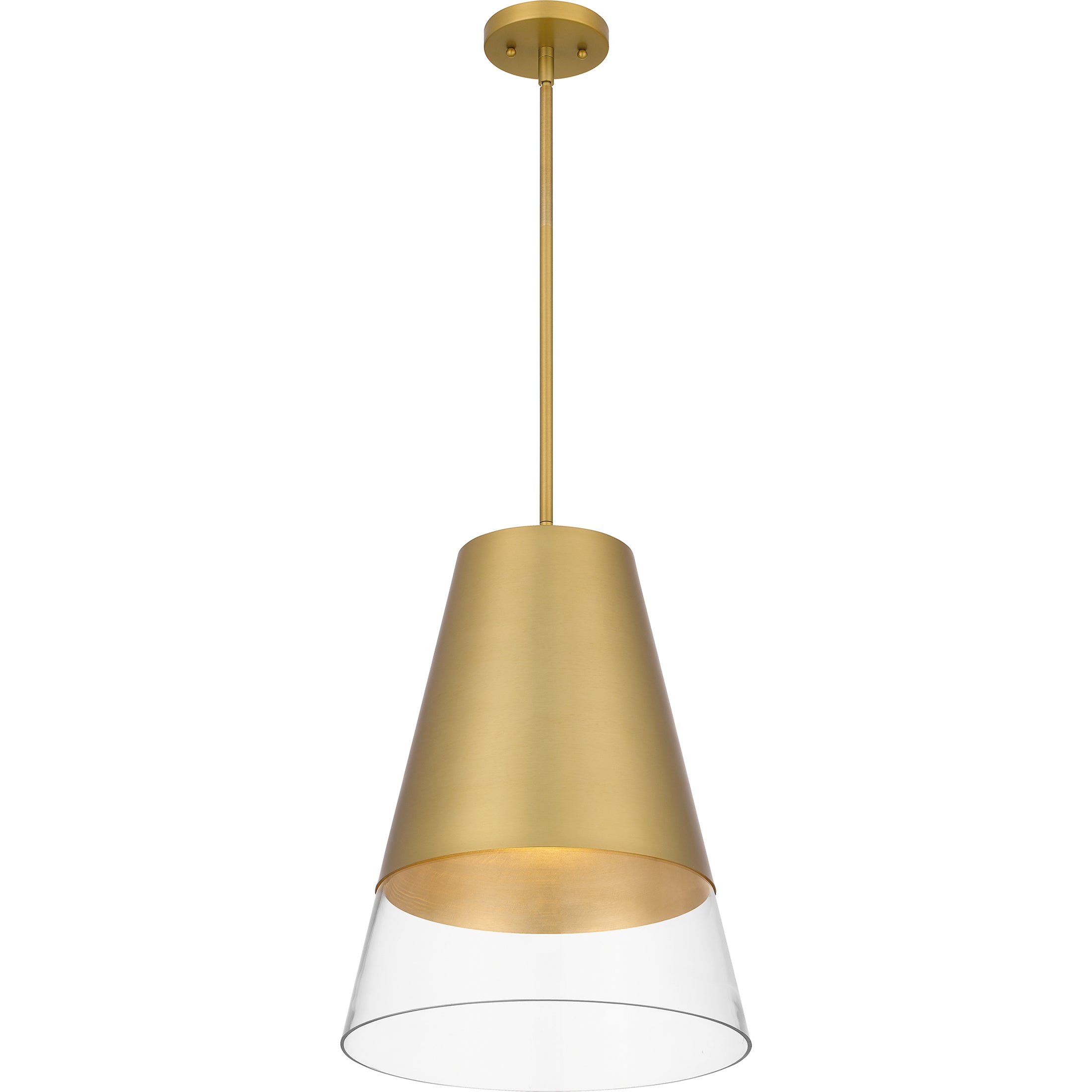 Quoizel Peregrine Pendant svítidlo zlatá