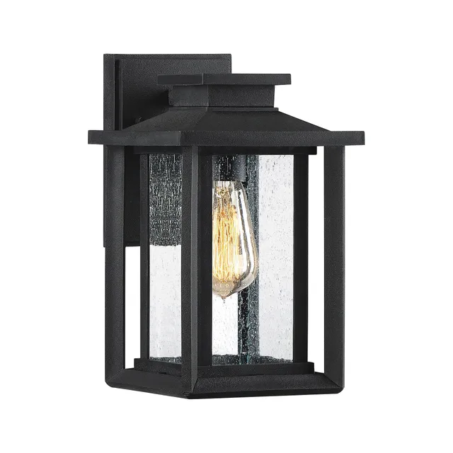 Quoizel Wakefield Wall Light venkovní světlo earth black 14" H