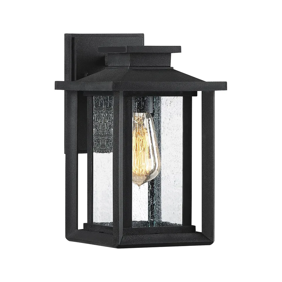 Quoizel Wakefield Wall Light venkovní světlo earth black 14" H