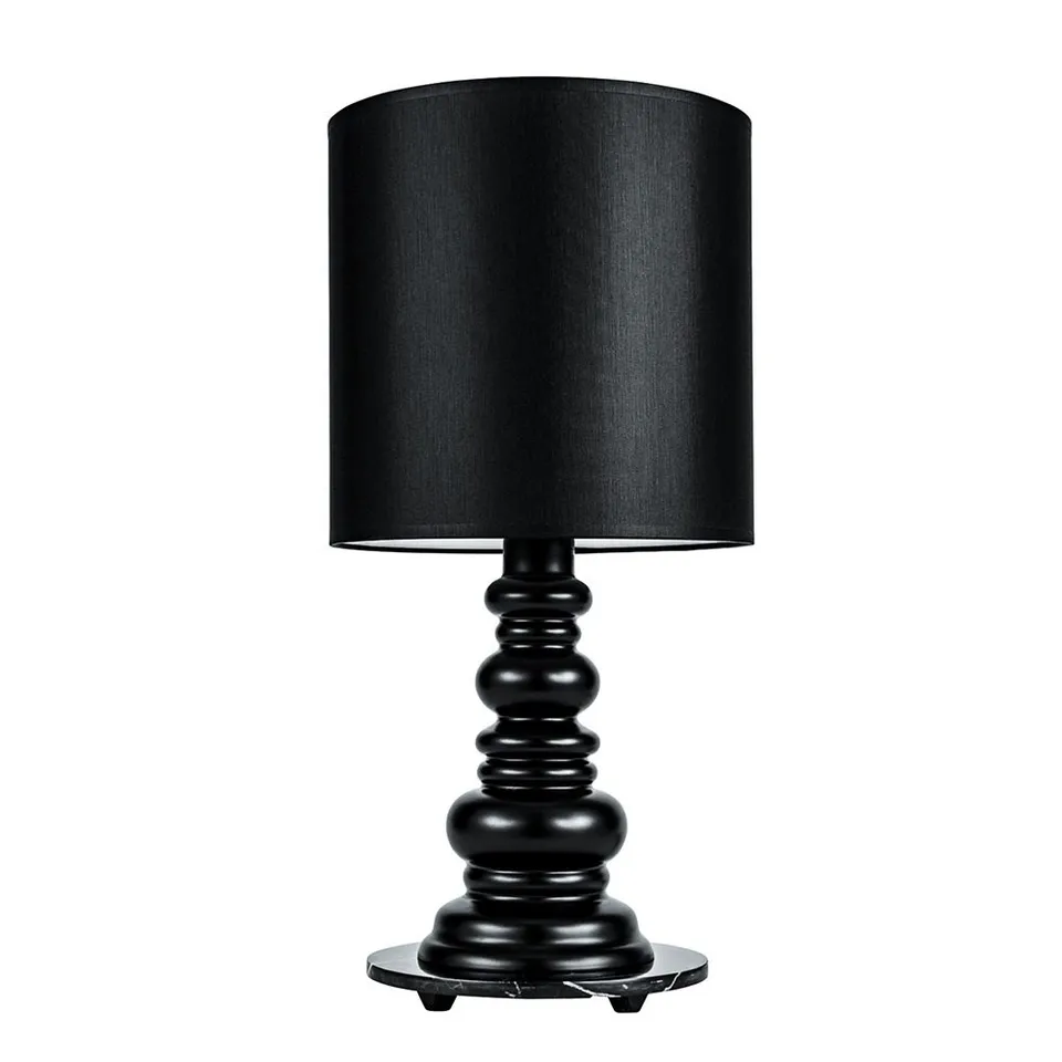 DESIGN BY US Punk Deluxe Black Edition stolní lampa