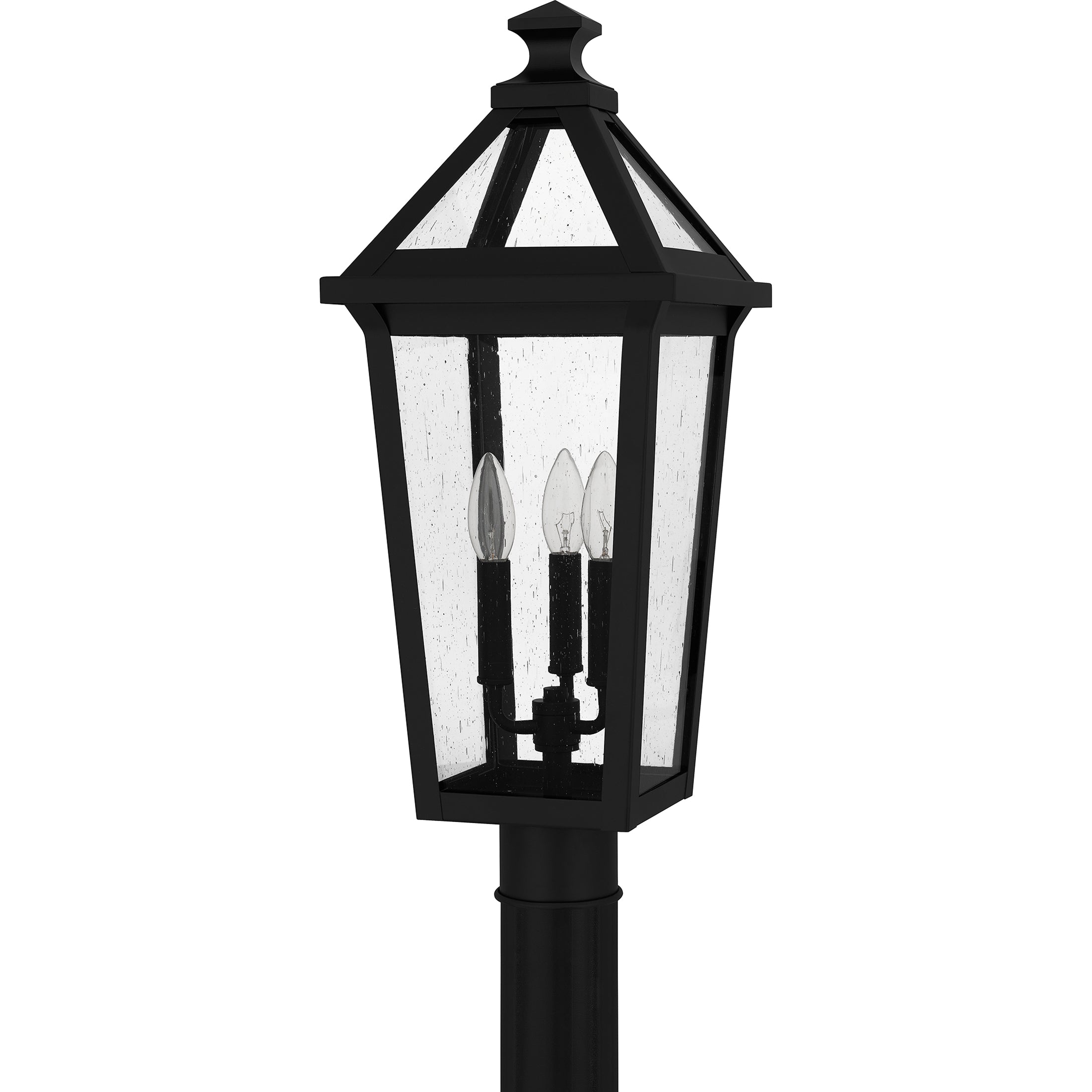 Quoizel Boulevard venkovní sloupová lampa Matte Black
