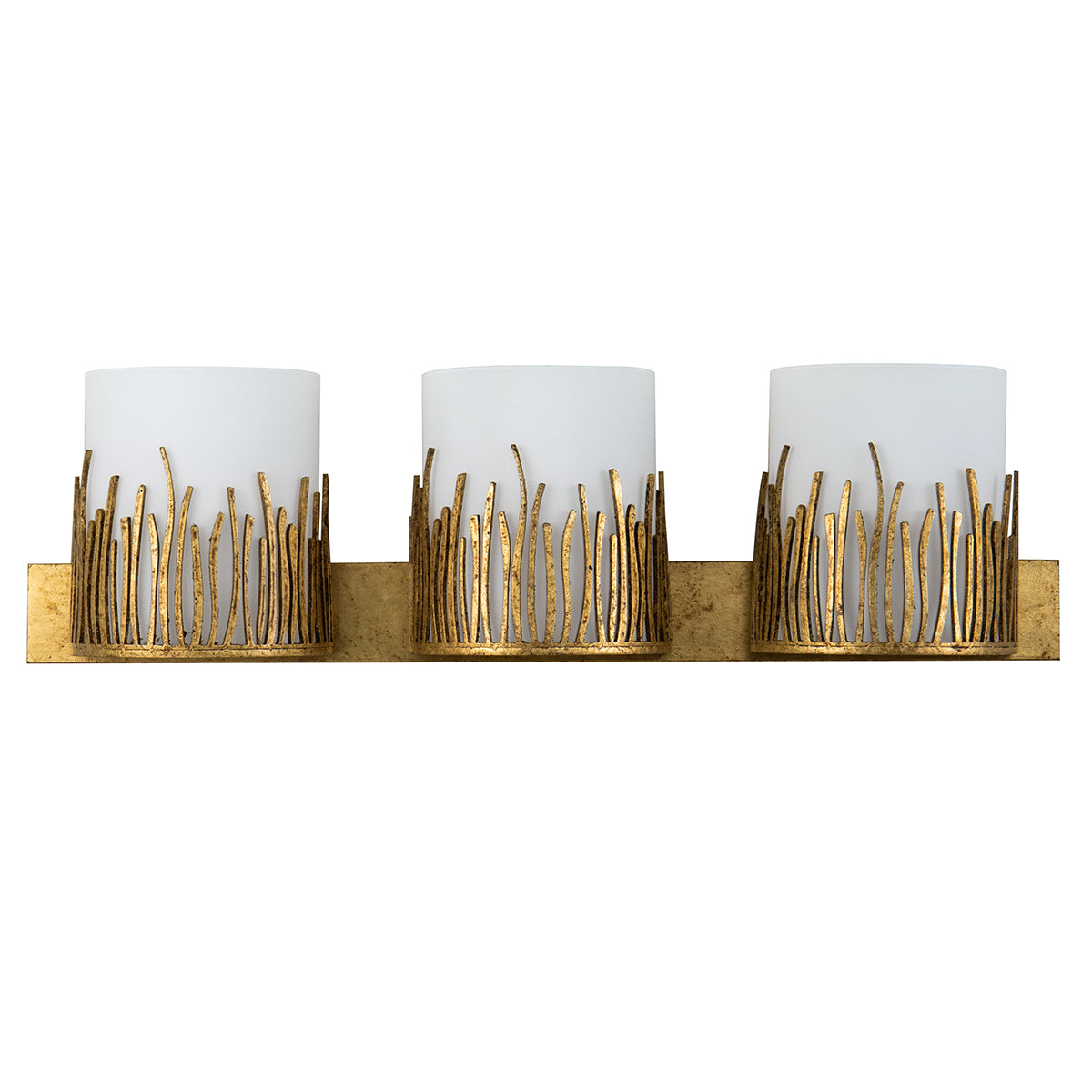 Gilded Nola Sawgrass 3 koupelnové svítidlo zlaté