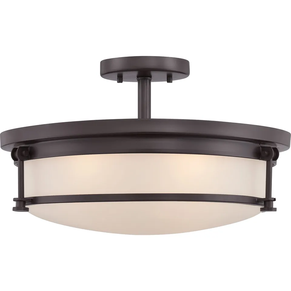 Quoizel Sailor Semi-Flush stropni svitidlo bronz 16"