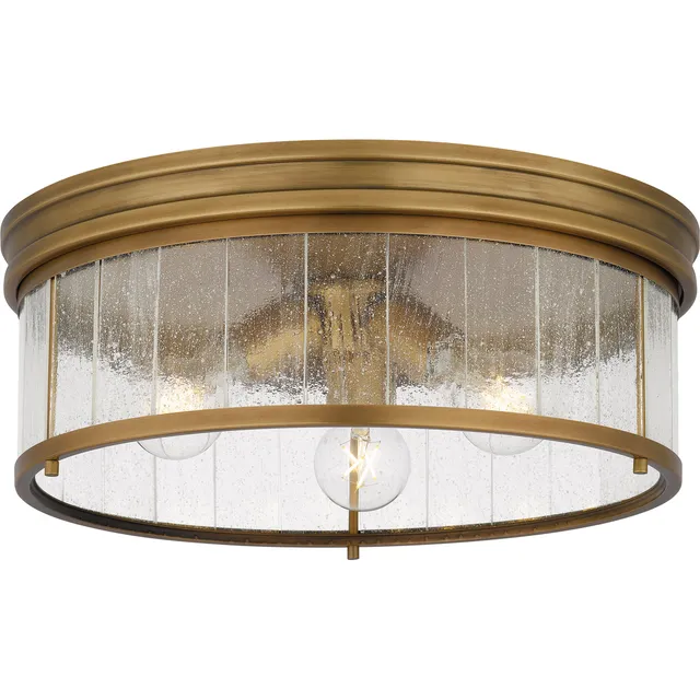 Quoizel Theodora Flush Mount stropní svítidlo mosazné