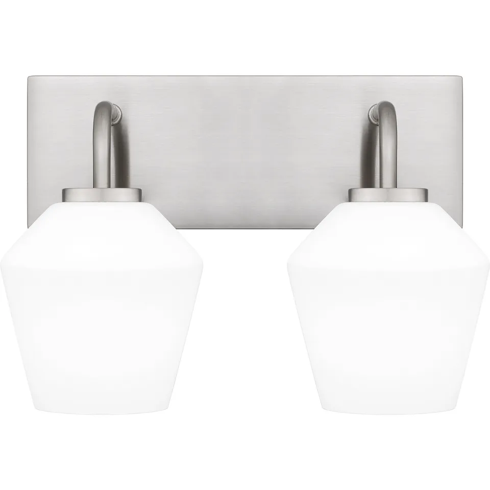 Quoizel Nielson Bath Light koupelnové světlo černé 2 světla
