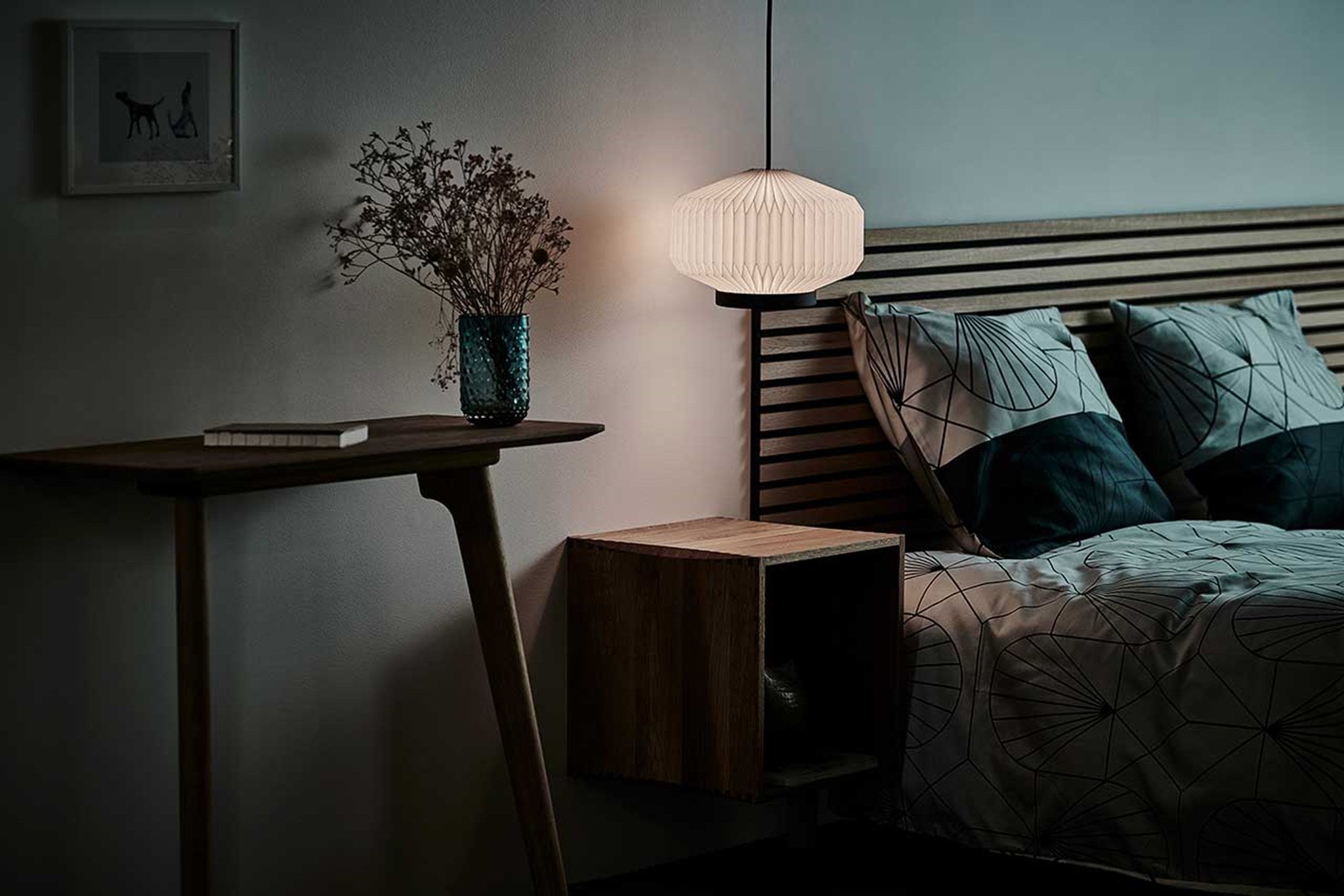 Le Klint Shibui 186 závěsné svítidlo small černá