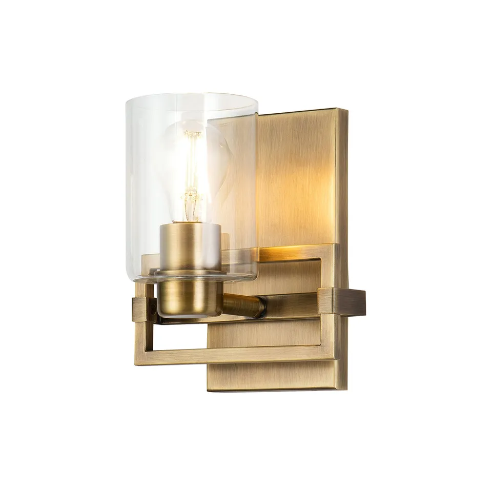 Gilded Nola Estes 1 Light koupelnové svítídlo mosaz