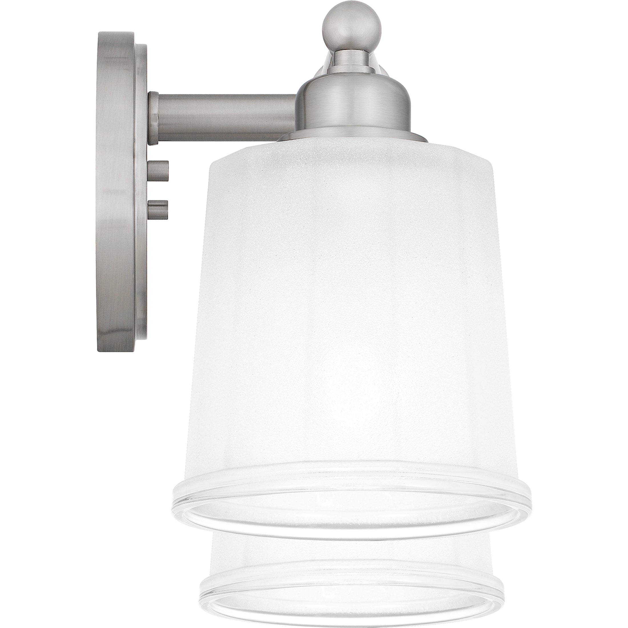 Quoizel Cecilia Bath Light koupelnové svítidlo Brushed Nickel