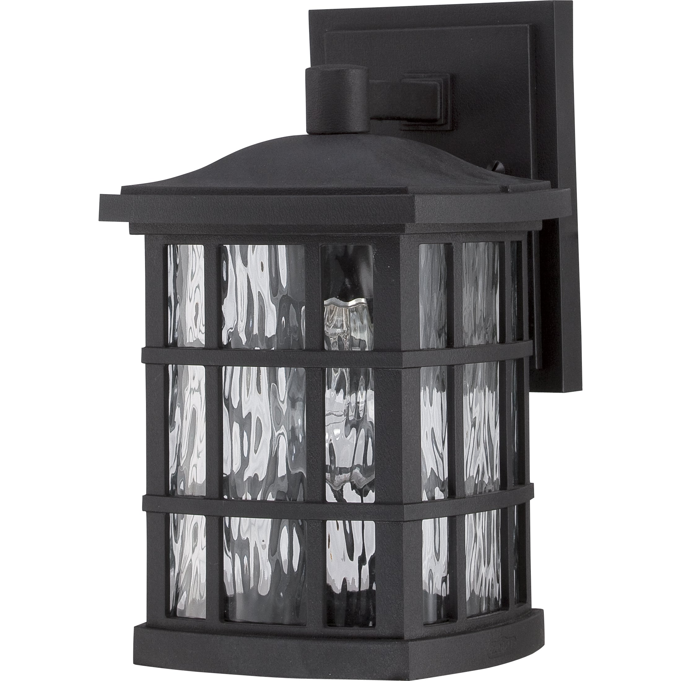 Quoizel Stonington Wall Light lampa Mystic Black 13"