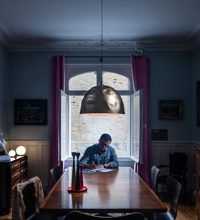 Foscarini Bump závěsné svítidlo matné do interiéru