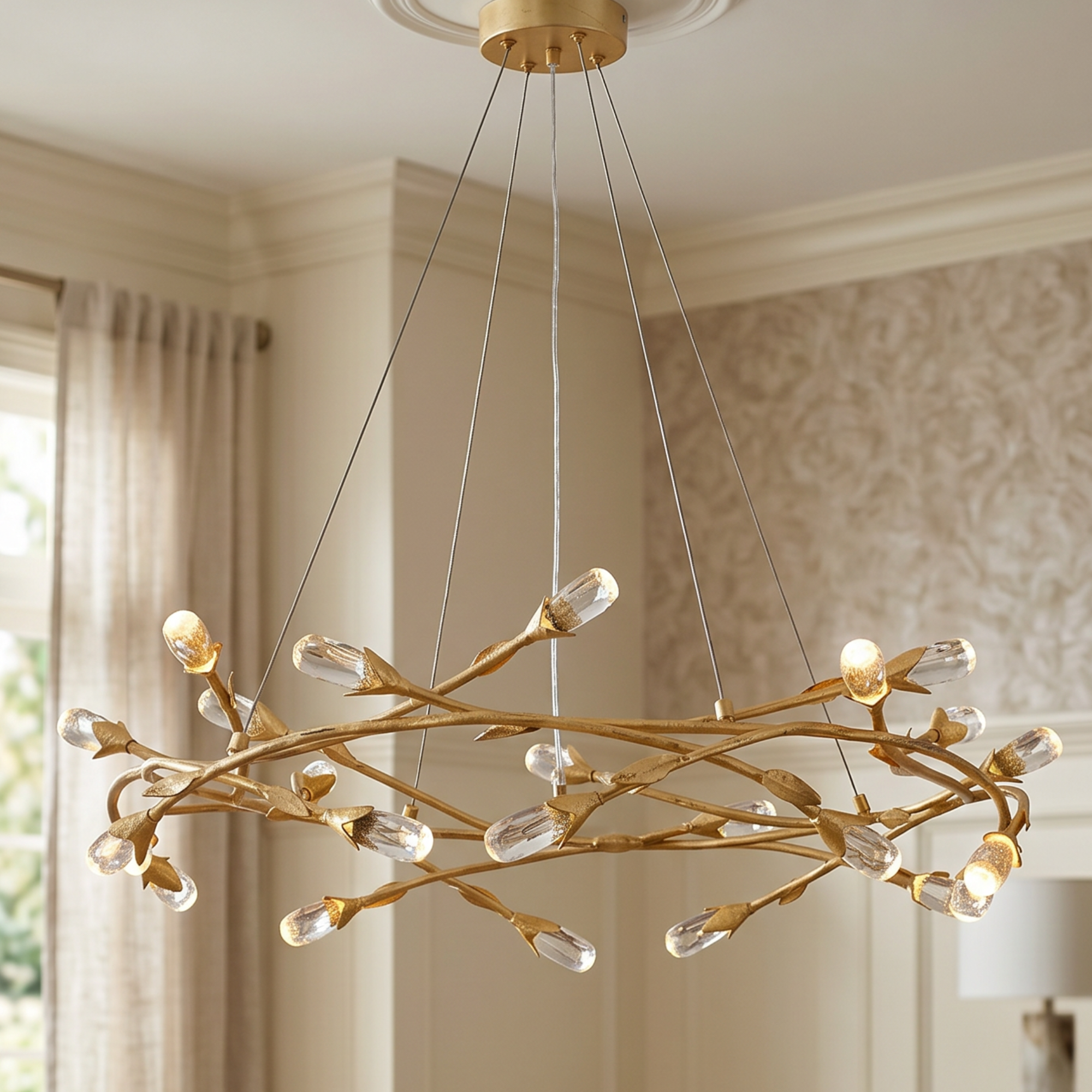 Quoizel Cora pendant Matte Black LED závěs