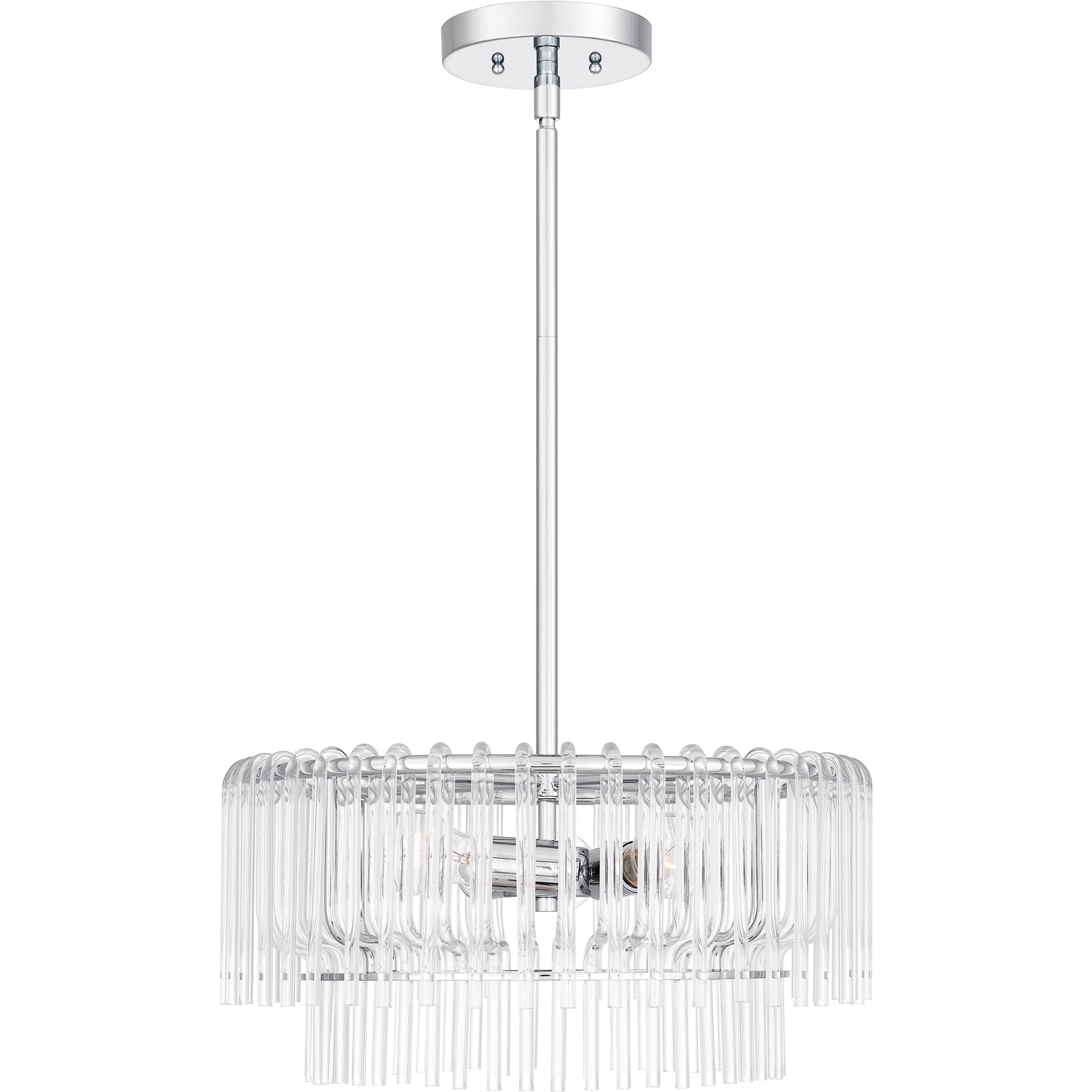 Quoizel Tayshia Pendant závěsné svítidlo Polished Chrome