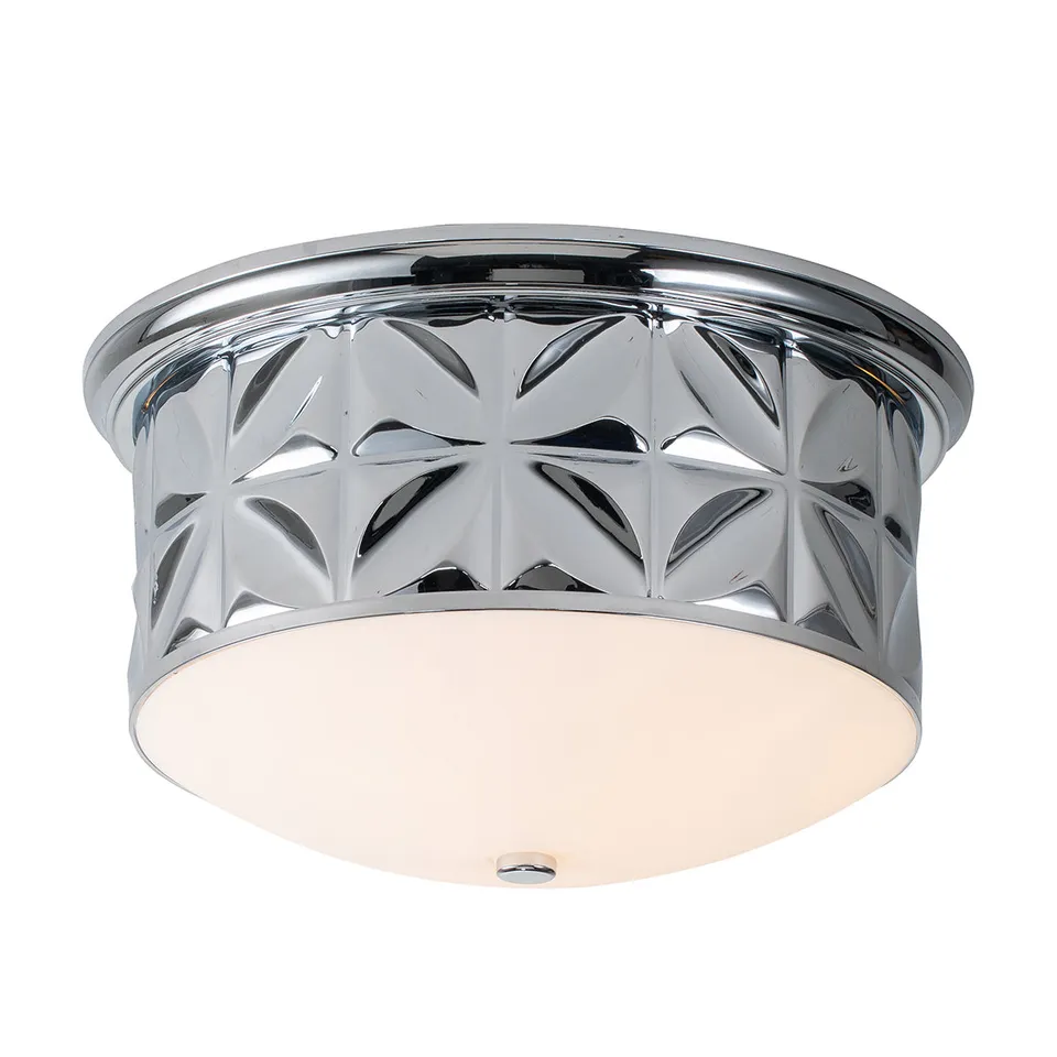 Gilded Nola Epsilon 3 Light Flush Mount stropní svítídlo opál