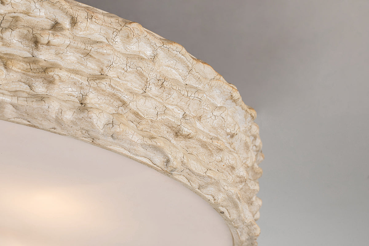 Gilded Nola Trellis 20 stropní svítidlo putty