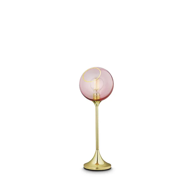 Design by Us Ballroom Table stolní lampa skleněné stínidlo