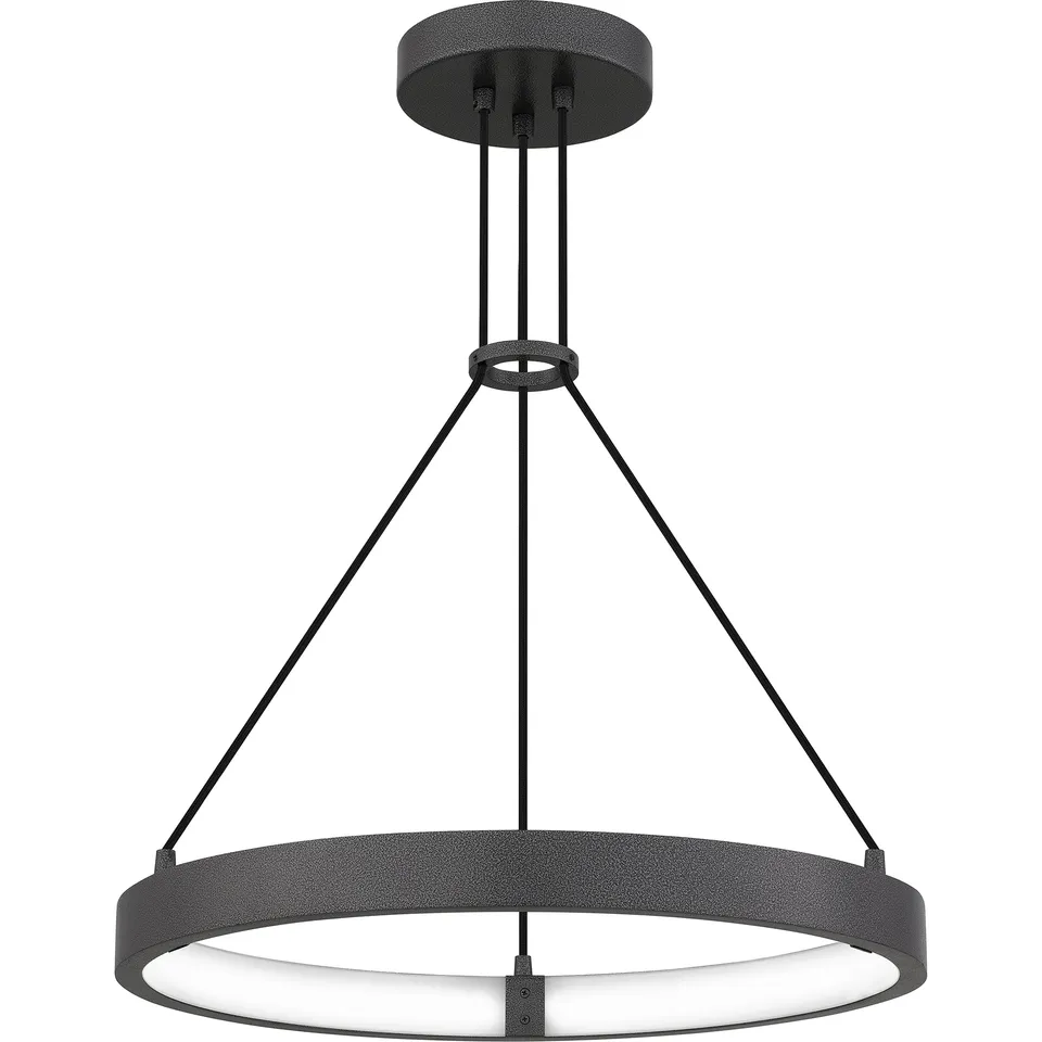 Quoizel Drury závěsné svítidlo Pewter LED