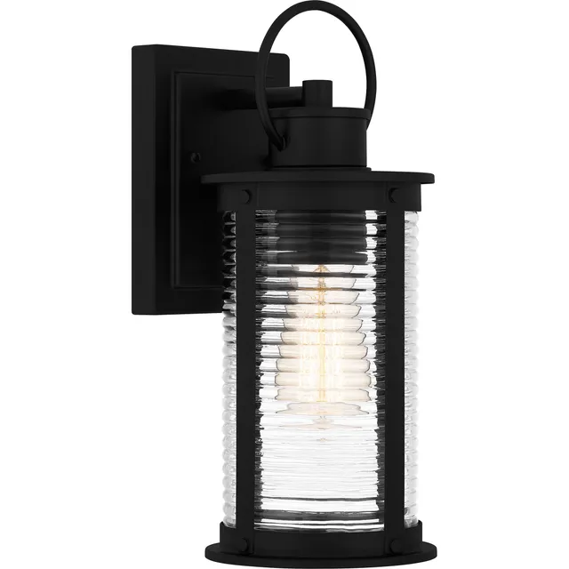 Quoizel Tilmore Wall Light venkovní svítidlo matně černá