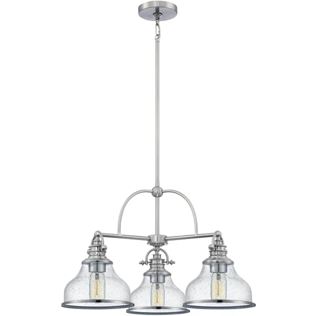 Quoizel Grant Chandelier lustr bronzový čiré sklo