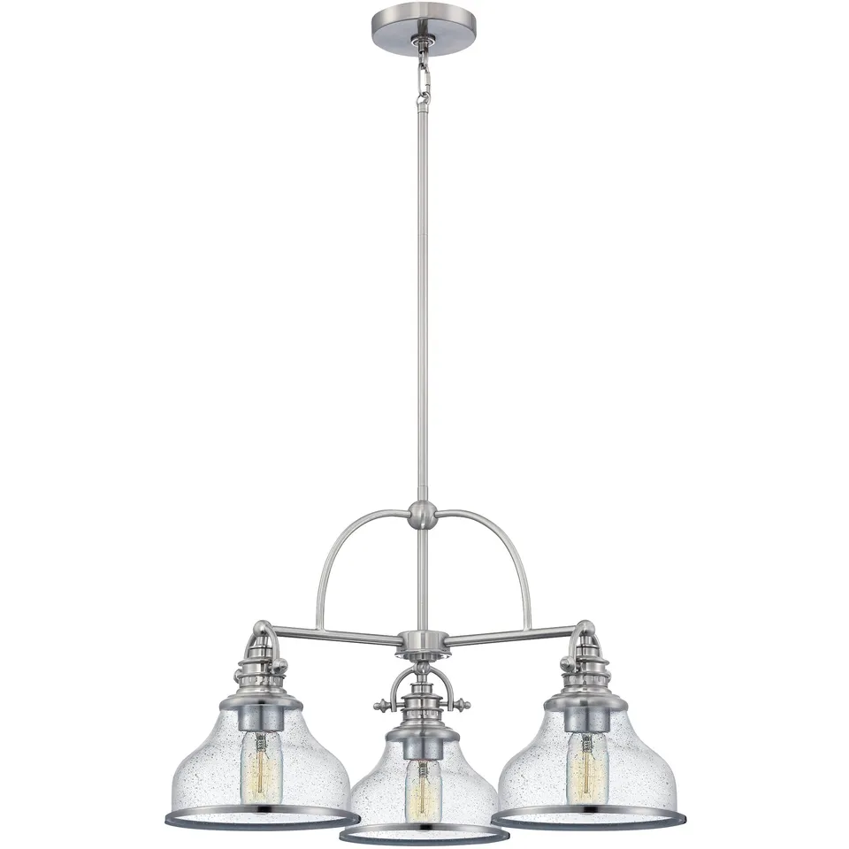 Quoizel Grant Chandelier lustr bronzový čiré sklo