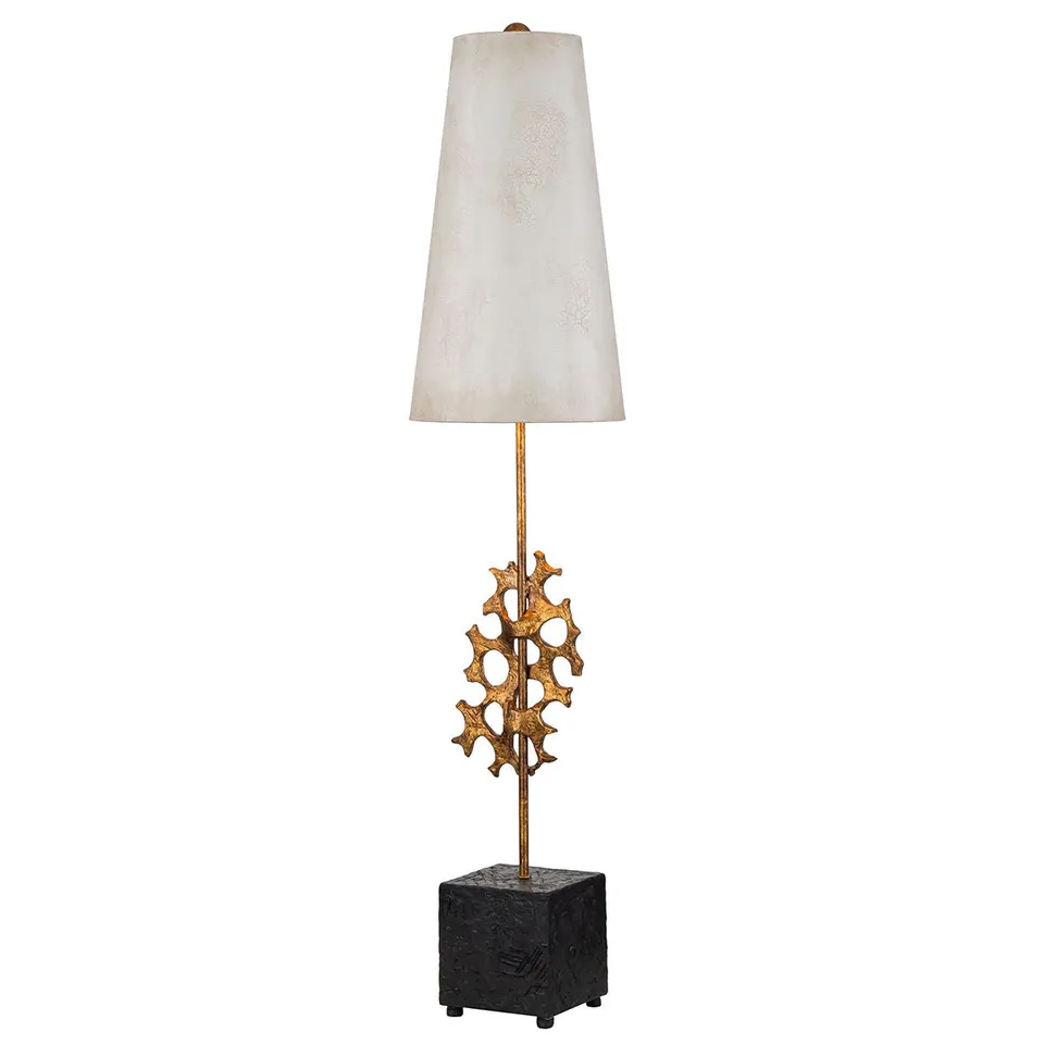 Gilded Nola Coral Luxe stolní lampa zlatá 99 cm