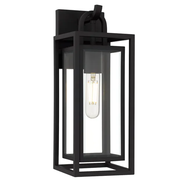 Quoizel Jayce Wall Light venkovní svítidlo černé sklo