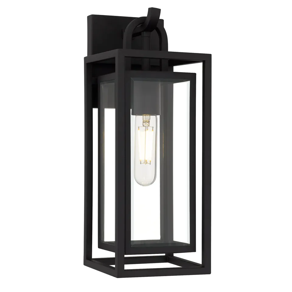 Quoizel Jayce Wall Light venkovní svítidlo černé sklo