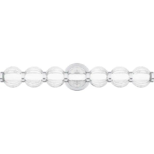 Quoizel Elway koupelnové světlo 64 cm chrom LED
