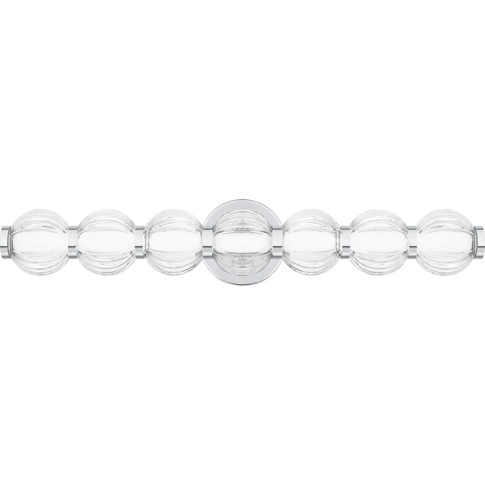 Quoizel Elway koupelnové světlo 64 cm chrom LED