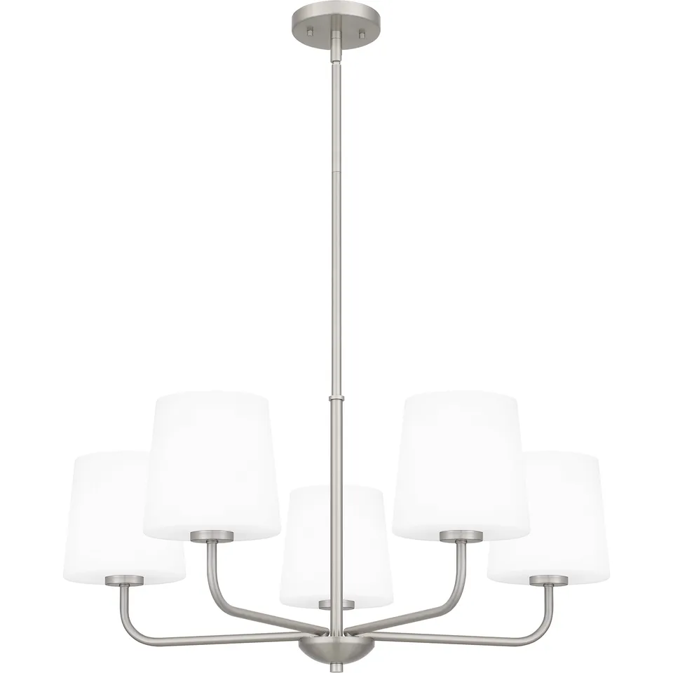 Quoizel Gallagher Chandelier lustr černá látka