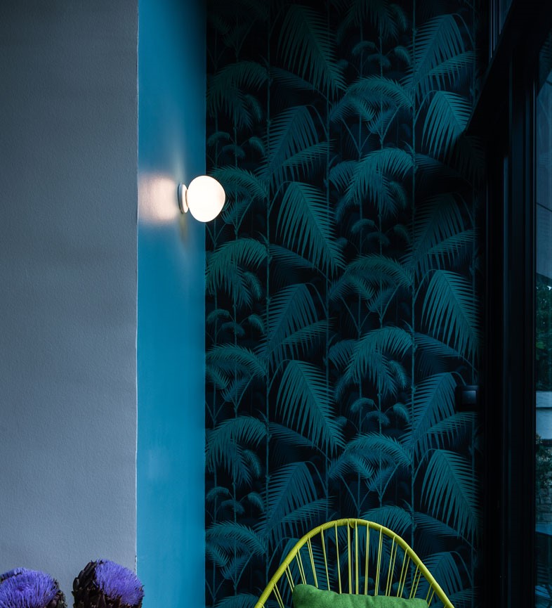 Foscarini Gregg nástěnné svítidlo bílé sklo